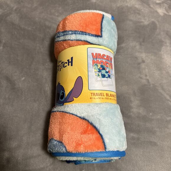 Disney Other - 🔥Disney Stitch Vacay Mode 40 x 50 Inch Silk Touch Throw Blanket BNWT🔥